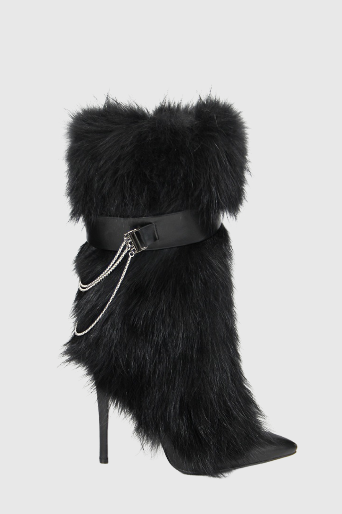 ‘Lalea’ Fur Knee High Boots