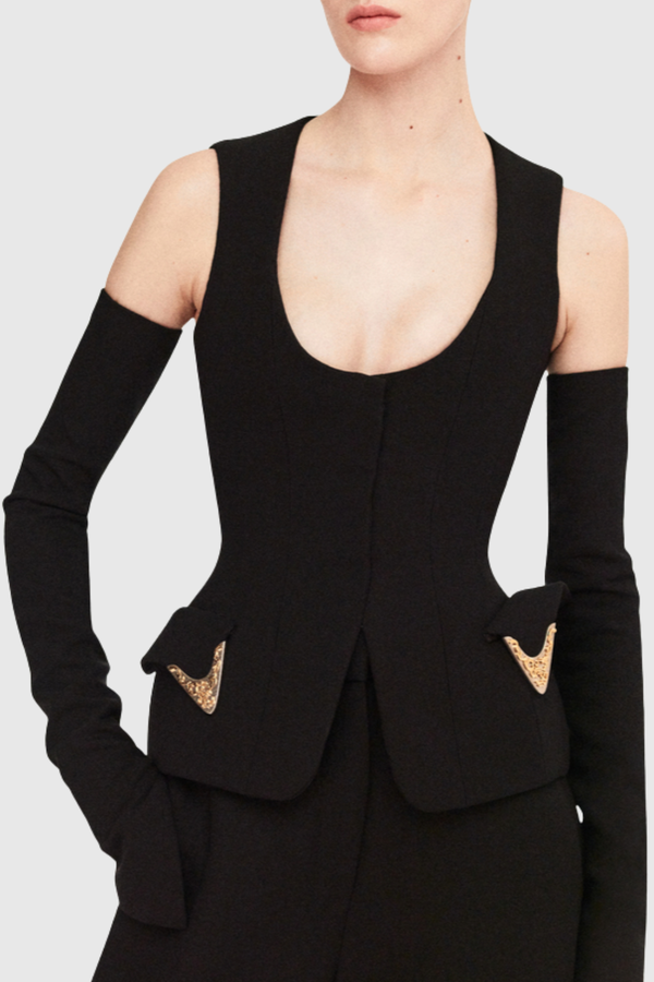 Allegra Sleeveless Waistcoat