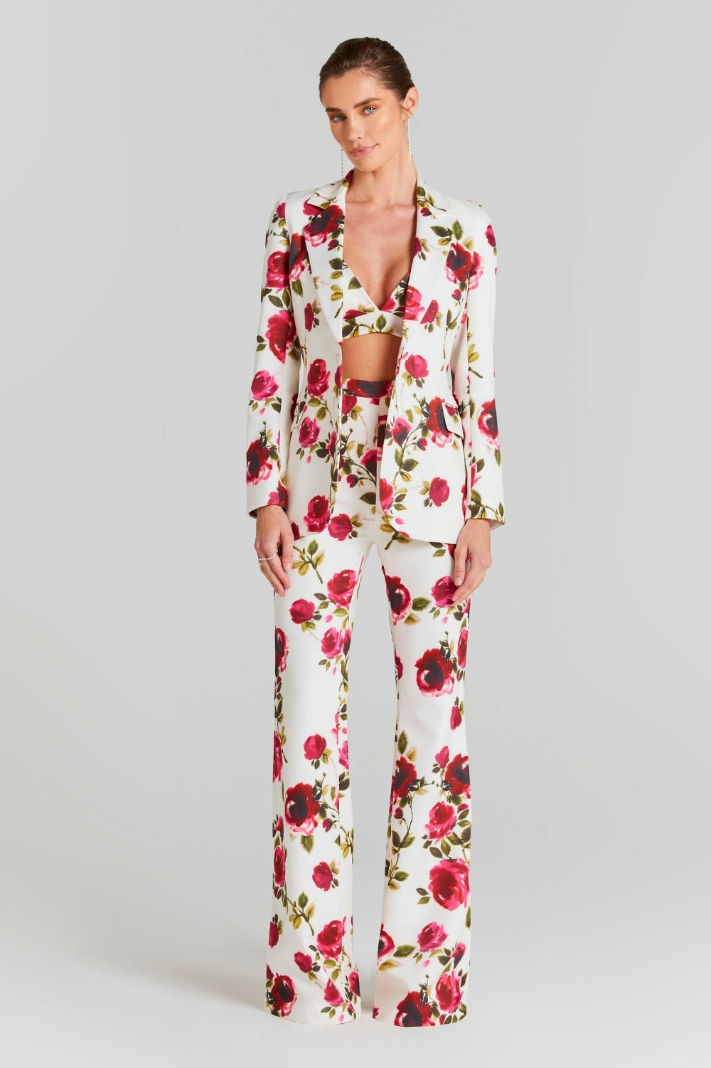 Bailey Floral Blazer Three Piece Set – SeenSense