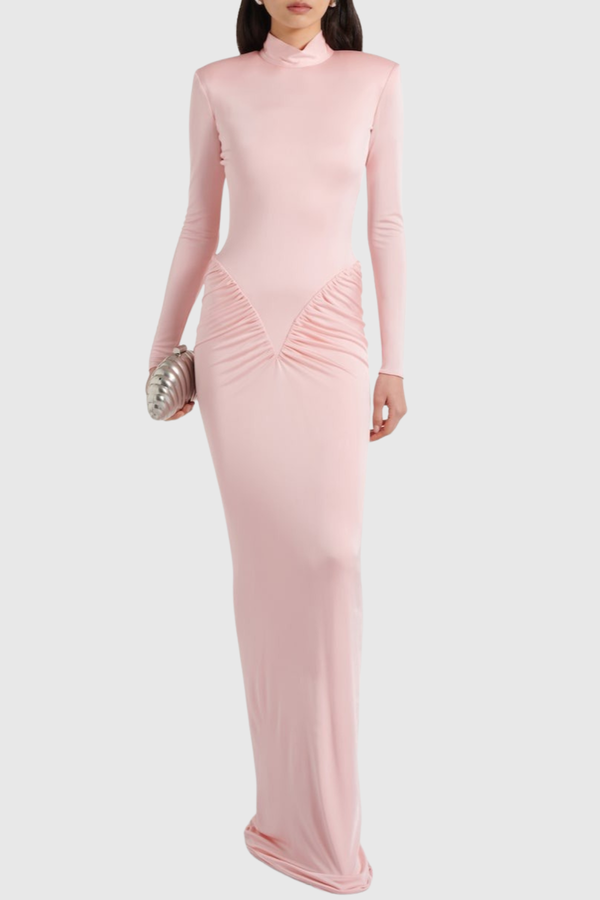 Beneda Ruched Maxi Dress