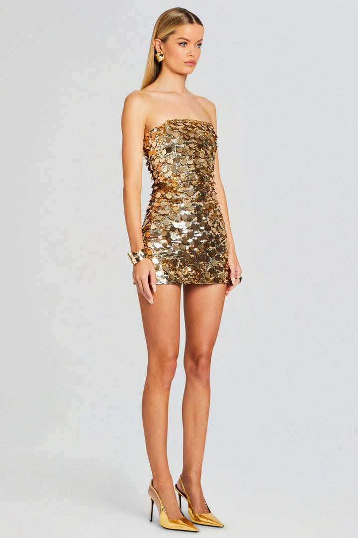 Emerson Strapless Sequin Mini Dress Emerson Strapless Sequin Mini Dress