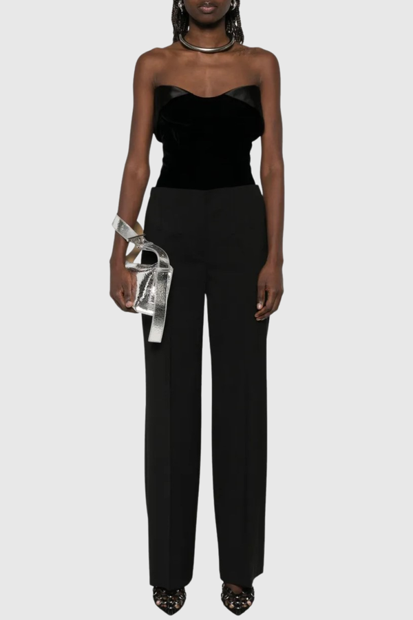 Evian Velvet Corset Top