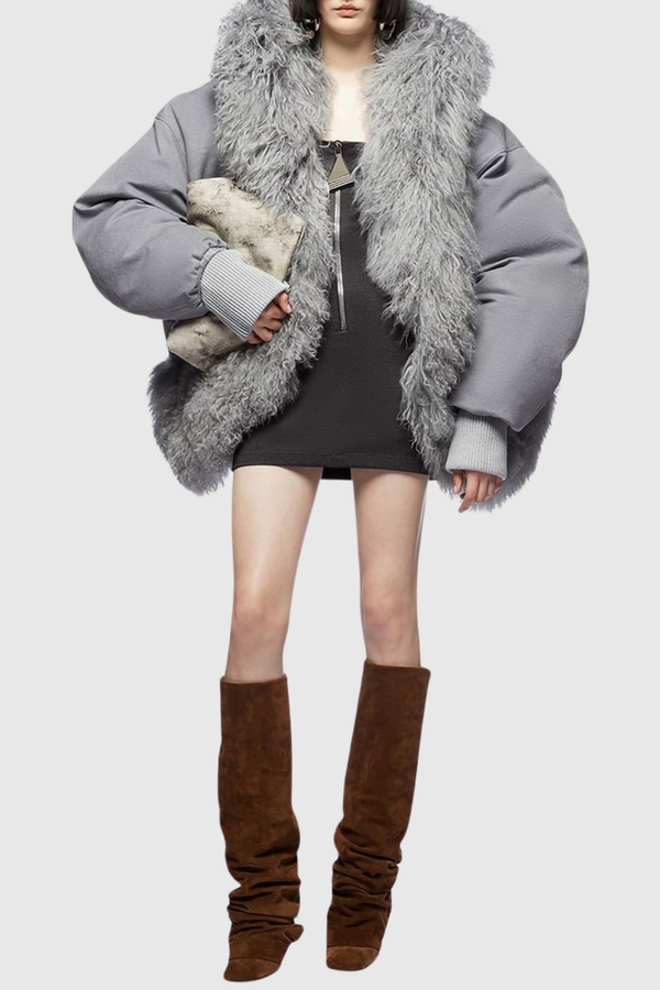 Fagata Faux Fur-lined Coat