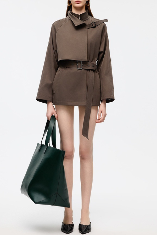 Joella Belted Trench