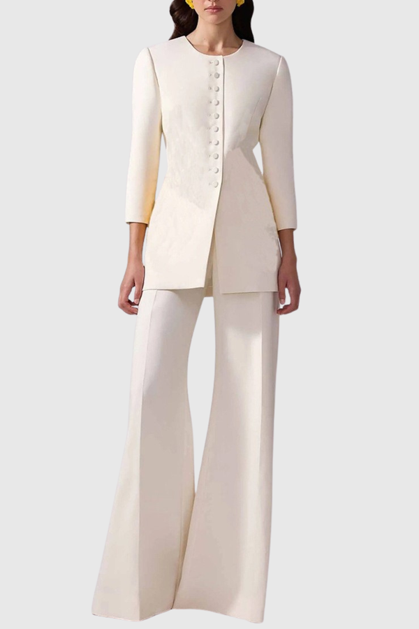 Larnal Collarless Jacket