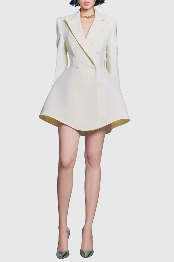 Raluca Double Breasted Mini Blazer Dress