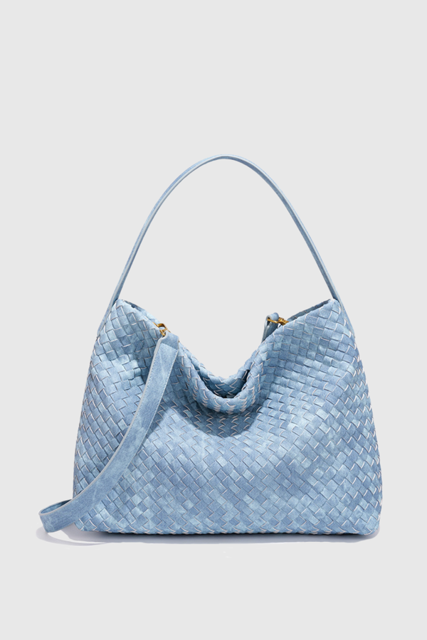 Samiya Suded Woven Tote Bag - Blue
