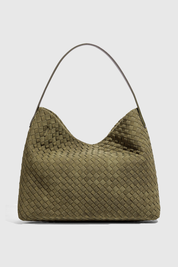 Samiya Suded Woven Tote Bag - Green