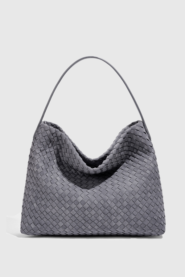 Samiya Suded Woven Tote Bag - Grey