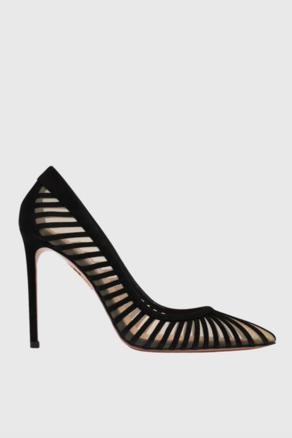 Snorri Stripe Mesh Pumps
